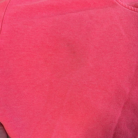 Victoria's Secret VS PINK Pullover V-Neck Hoodie Hot Pink Medium LG - Picture 7 of 7